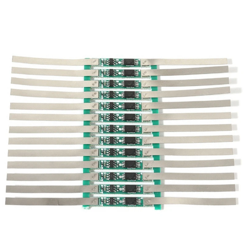 100Pcs 3A BMS הגנת לוח עבור 1S 3.7V 18650 ליתיום ליתיום סוללה