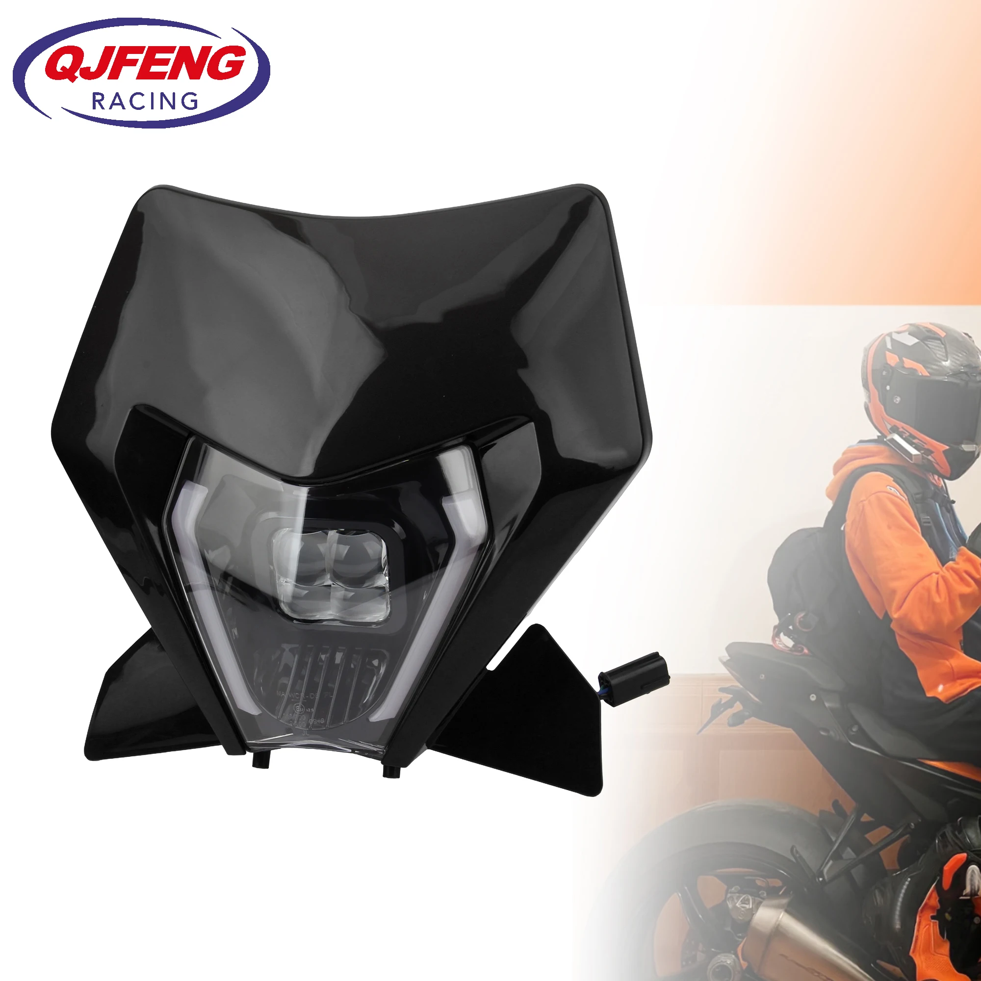 

For KTM 2025 Motorcycle LED Headlight Assembly For KTM EXC XC SX MX 125-450 Dirt Bike Motocross Head Lamp Fairing Enduro Parts