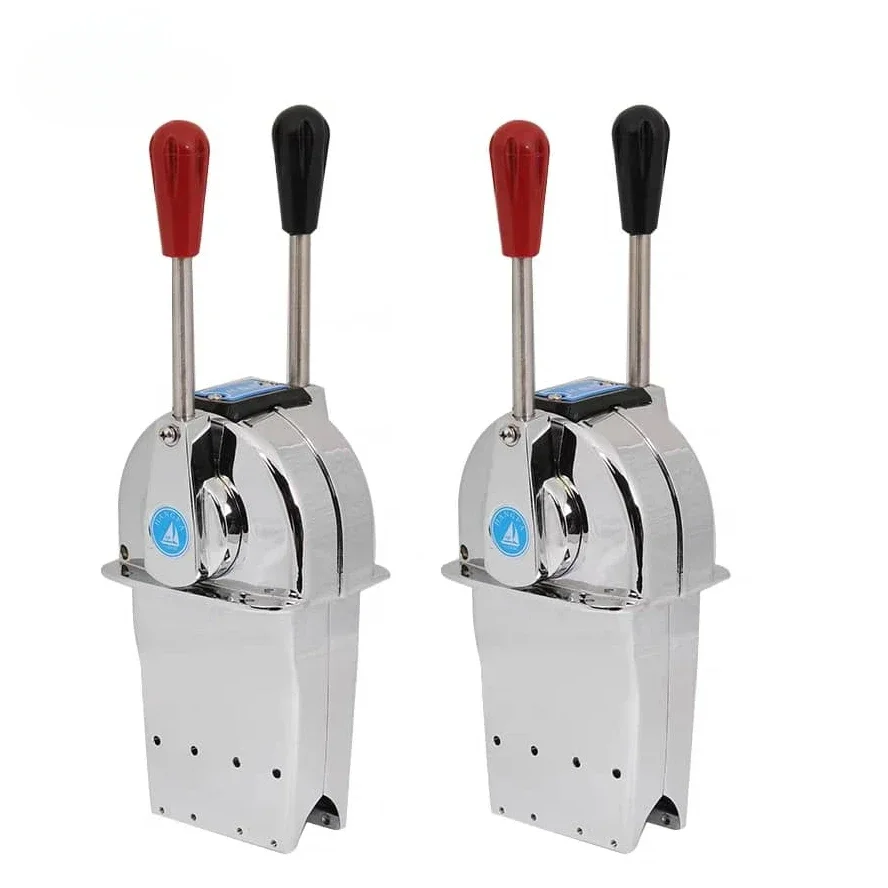High quality marine boat throttle control box Throttle Handle/push boat shift Outboard Remote marine