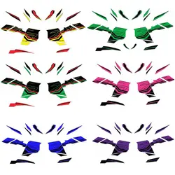 For Kawasaki ZX-4R ZX4R ZX-4RR 2023 Motorcycle Accessories Fairing Sticker Full Vehicle Sticker Waterproof Reflective Kit