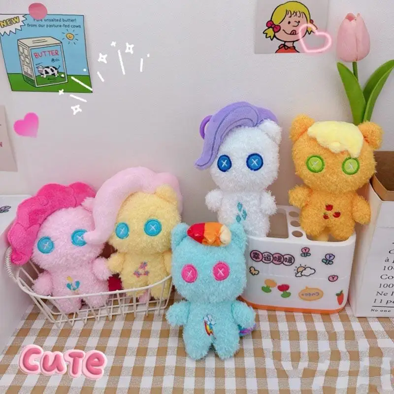 

Милый мультфильм Kawaii My Little Pony Twilight Sparkle Rainbow Dash Pinkamena Diane Pie плюшевая кукла брелок сумка кулон игрушка в подарок
