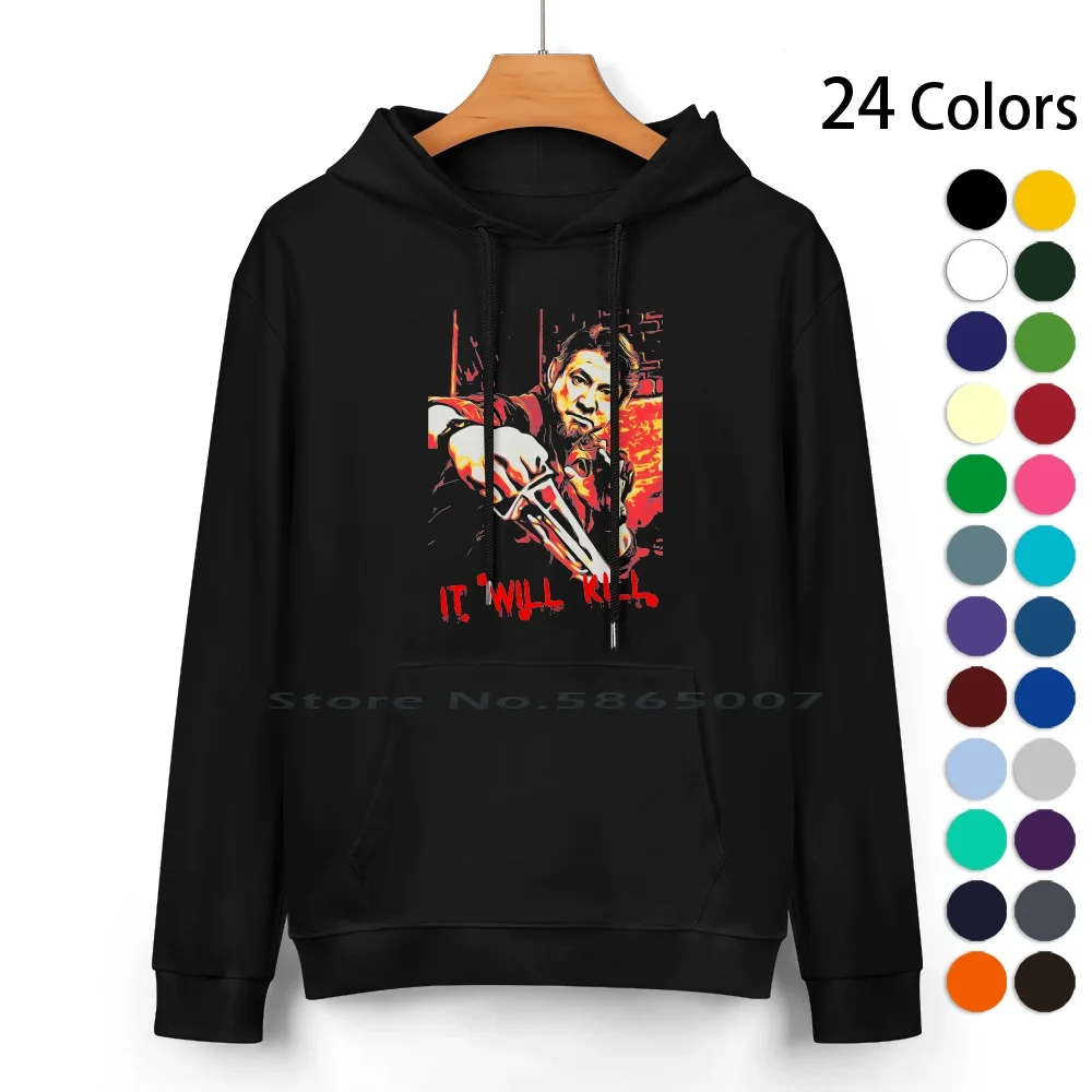 Forged In Fire-It Will Kill Pure Cotton Hoodie Sweater 24 Colors It Will Kill Forged In Fire History Channel Geek Doug 100%