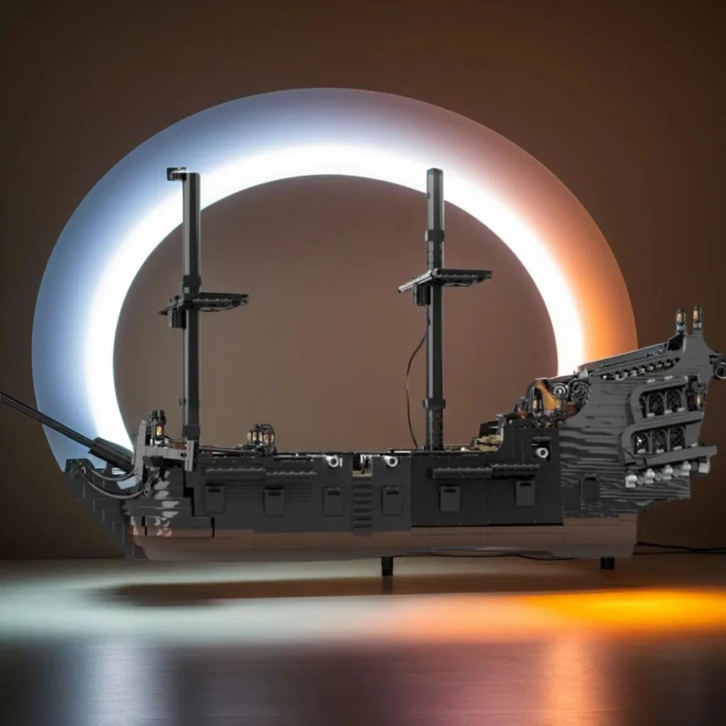 

2478pcs MOC Pirateship Seafaring Majestic Galleon DIY Model Building Blocks Birthday Toys Gift