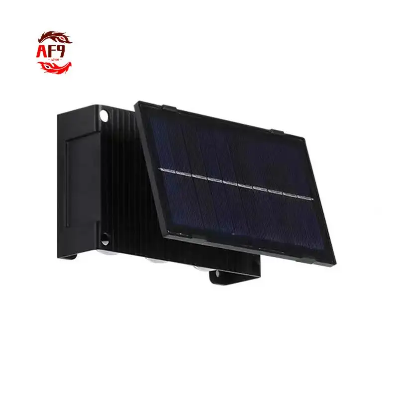 

AF90-LED Solar Wall Lamp Outdoor Rainproof Water For Garden Courtyard Intelligent Light Control Lamp Adjustable Solar Light