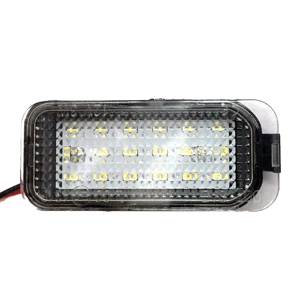 Luz LED para matrícula de Ford FOCUS MK II FIESTA MK VII MONDEO MK IV KUGA S-MAX 2008-2019, 2 unidades