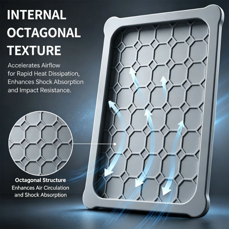 Starlink V5 silicone protective cover is hail resistant, shock resistant, and waterproof, suitable for RVs, cars, and camping