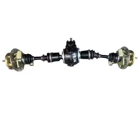 Four-Wheel Drive Kart ATV Modified Independent Suspension Gear Bag Drive Shaft Ball Cage Rear Horn Flange 1.14m Length