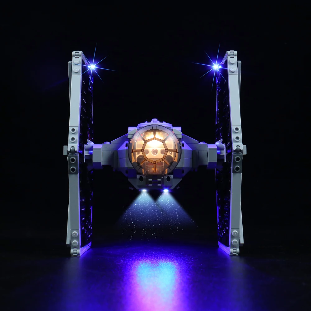 Vonado LED Lighting Set for 75300 Imperial TIE Fighter Collectible Bricks Light Kit, Not Included the Building Model