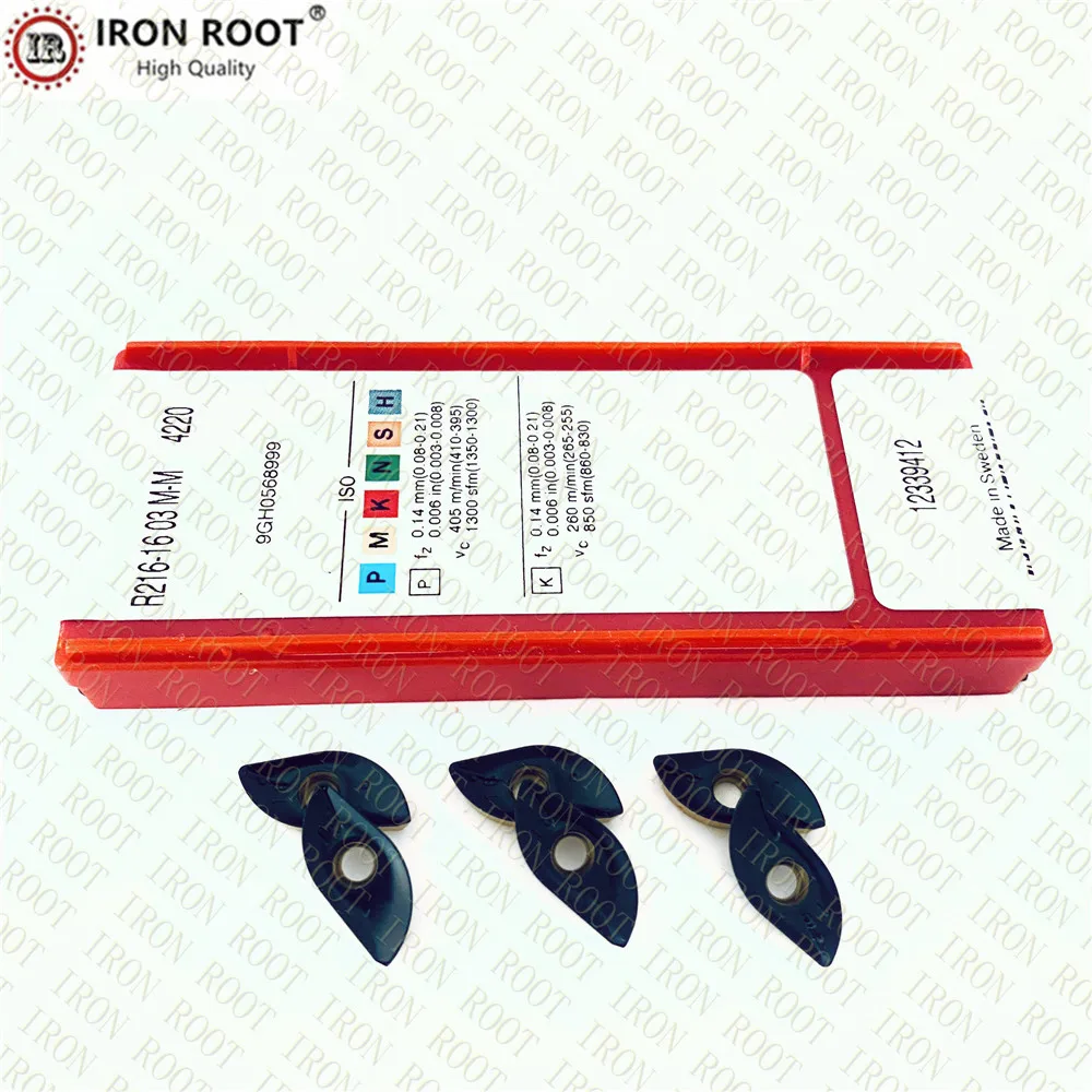 Imagem -05 - Carboneto de Inserção R2161603m-m 4220 Cnc Torno Fresadora Ferramentas Fresadora Carboneto de Trituração Inserção