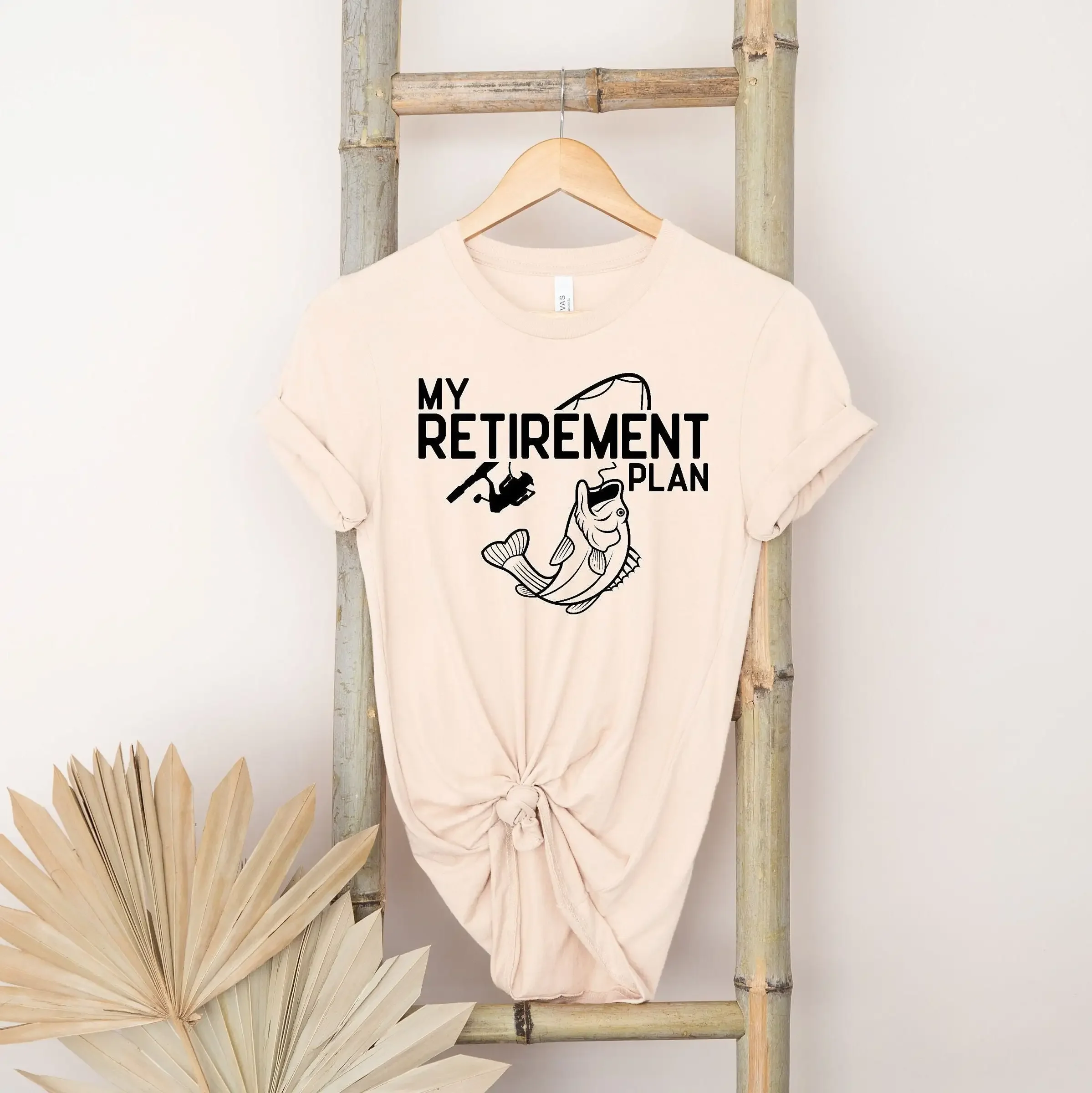Fishing Retirement T Shirt Retired Dad