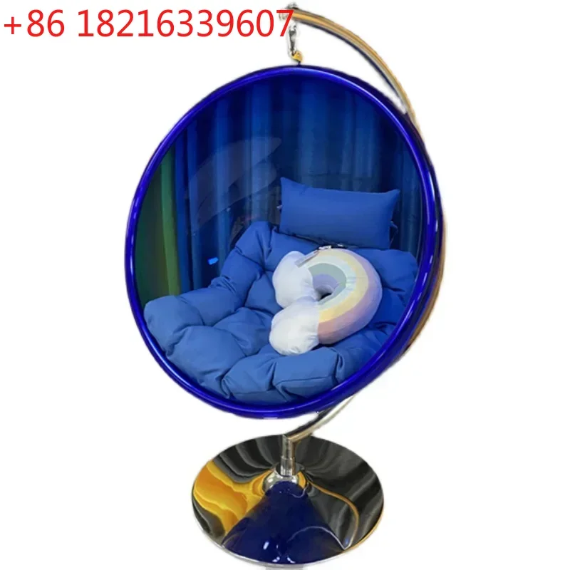 TAO Bubble Chair Transparent Glider Single Cradle Chairs Indoor Balcony Lazy Hanging Basket Swing Rocking Chair Outdoor Egg Chai