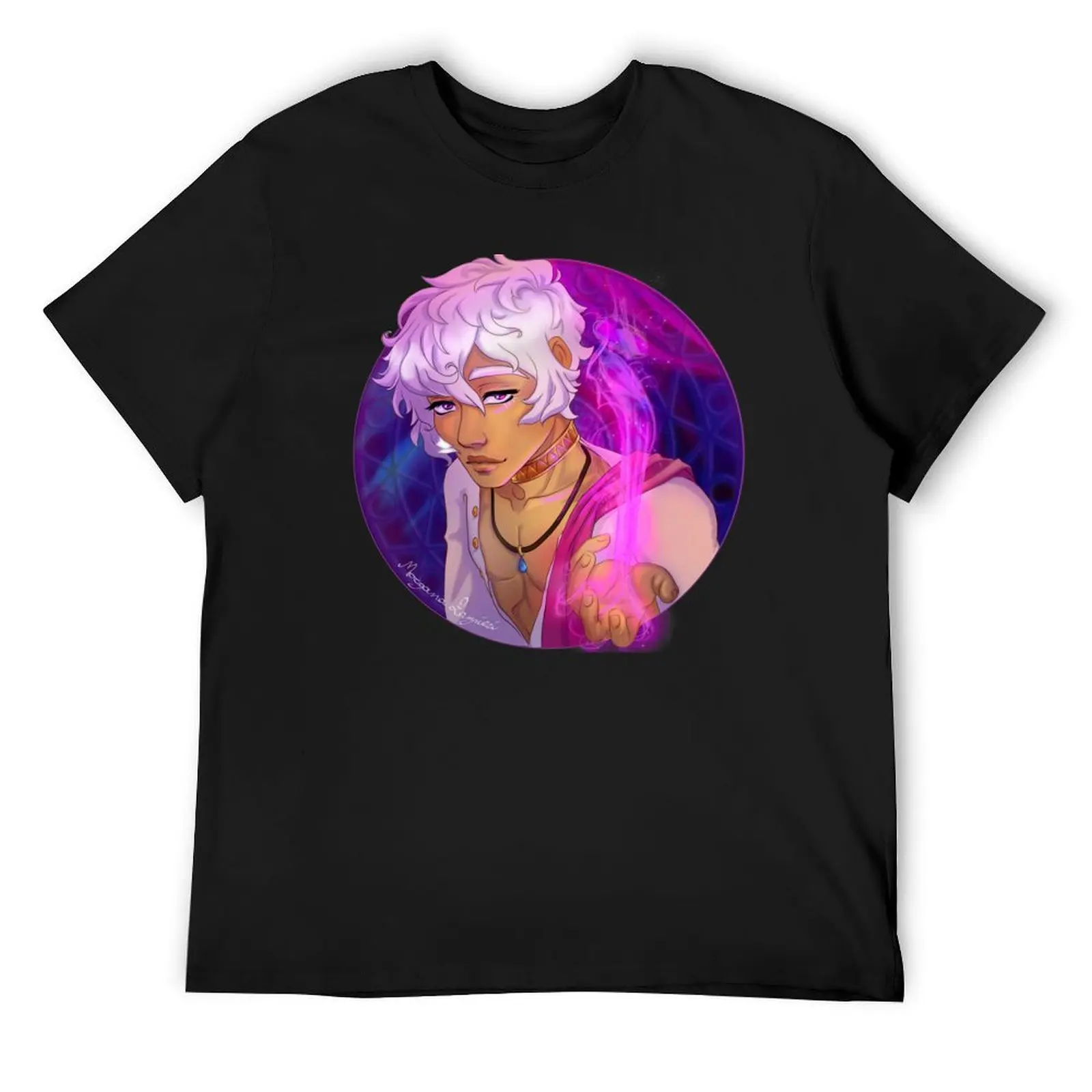 Asra the magician T-Shirt anime tshirt vintage graphic tee anime clothes mens graphic t-shirts