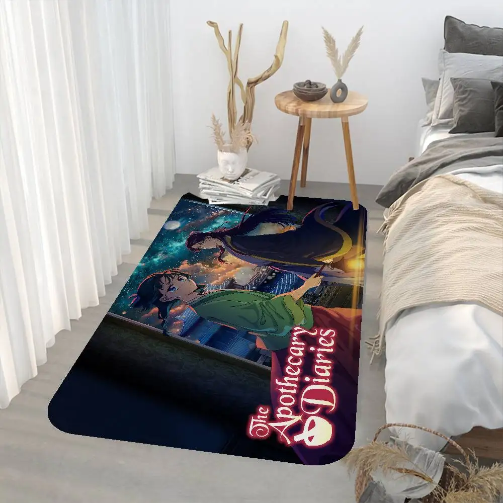 Anime The Apothecary Diaries Kitchen Mat Nordic Style Bedroom Living Room Doormat Home Balcony Anti-Slip Welcome Rug