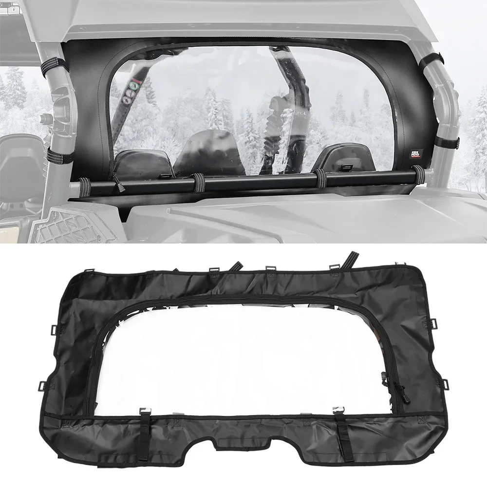 

Rear Soft Panel For CFMOTO ZForce 800 950 Trail Sport 4 2023-2024 Transparent Back Windshield Roll Window Waterproof Comfort