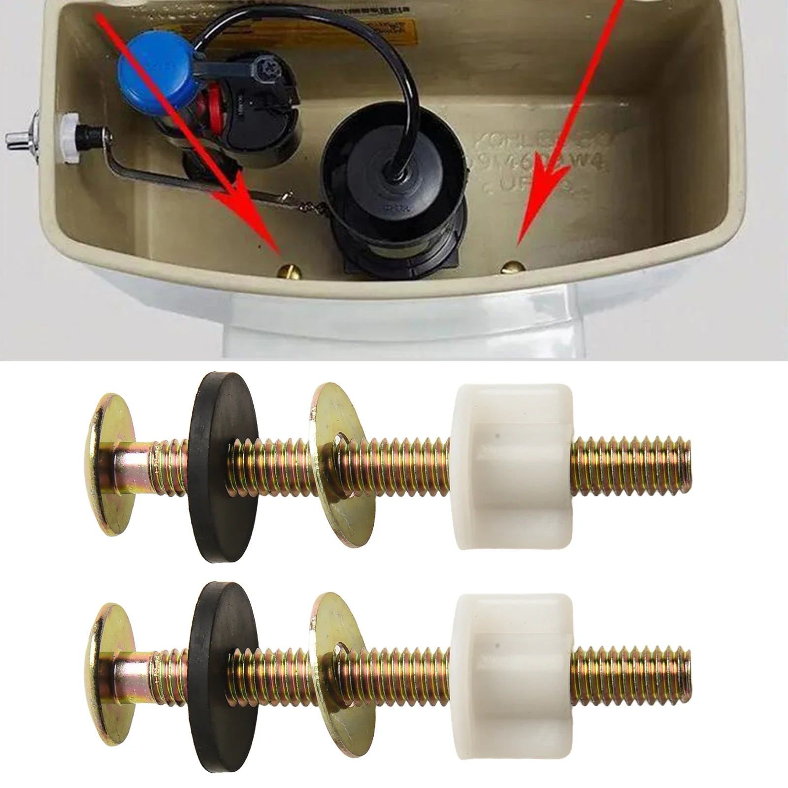 Bathroom Restroom L 7.4cm Hinge Bolts Replacement Secure And Reliable Stable Installation Versatile Replacement
