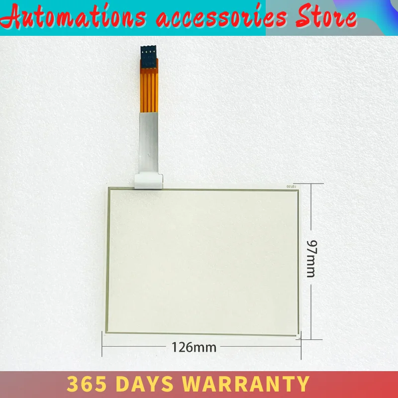 R8249-01 A R8249-01A Panel de pantalla táctil digitalizador de cristal para R8249.01 R8249-01 A R8249-01A superposición película frontal pegatina de máscara