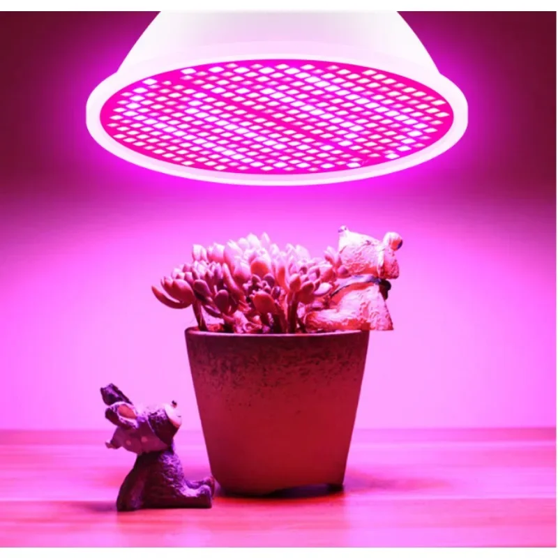 E27 126/200/300LED Plant Grow Light Indoor Hydroponics Flower Seedling Vegetables Cultivation Lamp Growth Box Bulb AC85V-265V