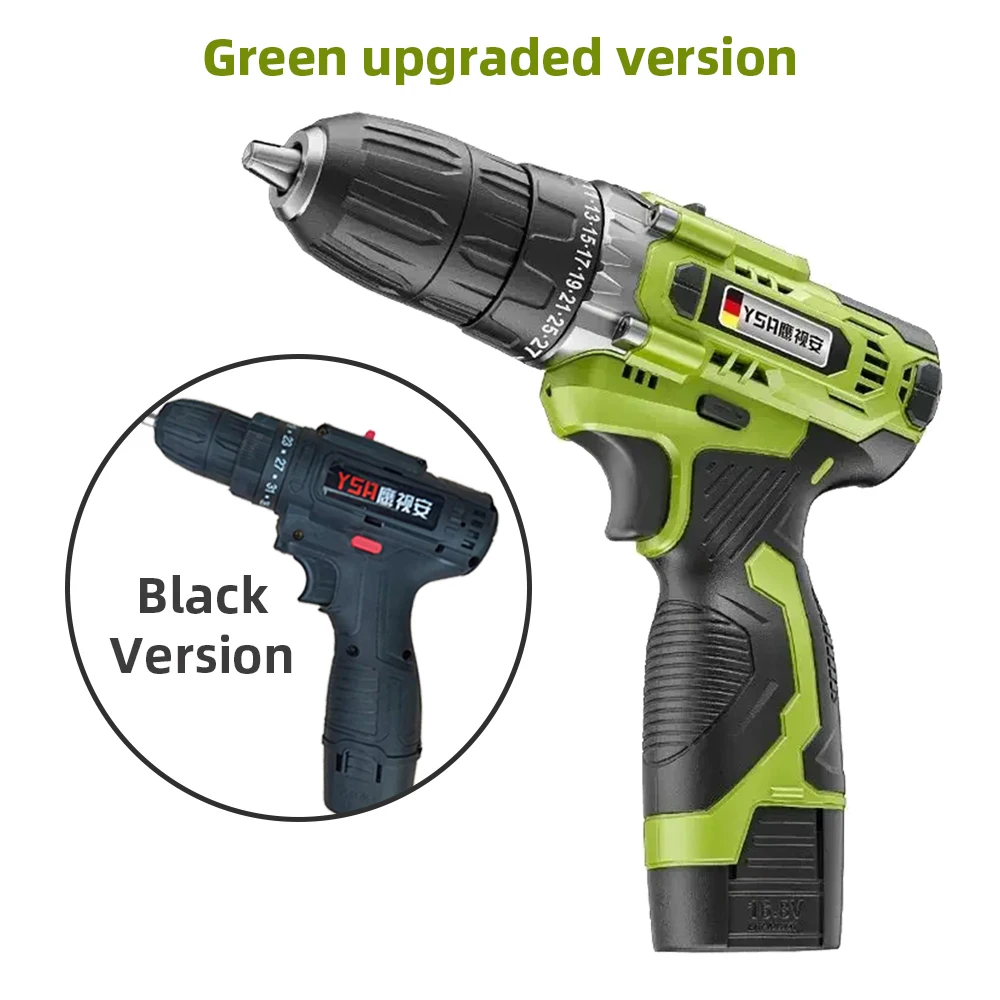 Cordless Electric Screwdriver Electric Drill Household Brushless Drill Multifunctional Handheld Electric Hammer Impact Drill