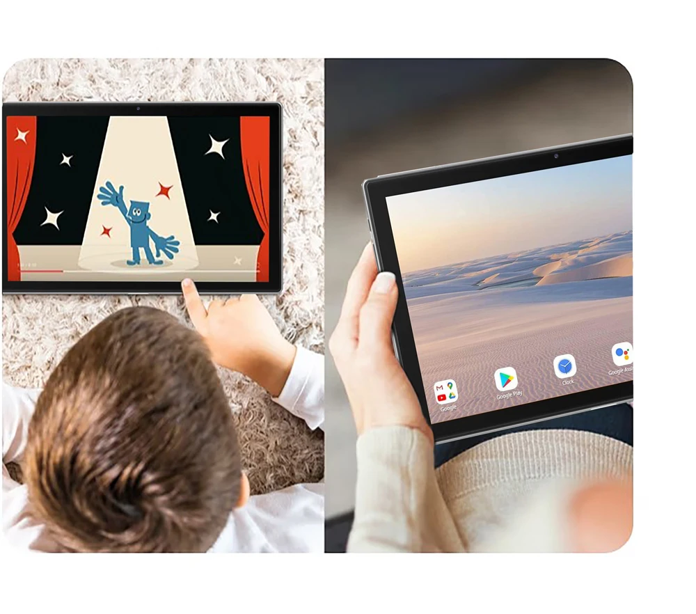 New 10.1 Inch Android Tablets Google Play Octa Core 8GB RAM 128GB ROM Dual SIM 4G LTE Phone Call Bluetooth WiFi GPS Tablet Pc