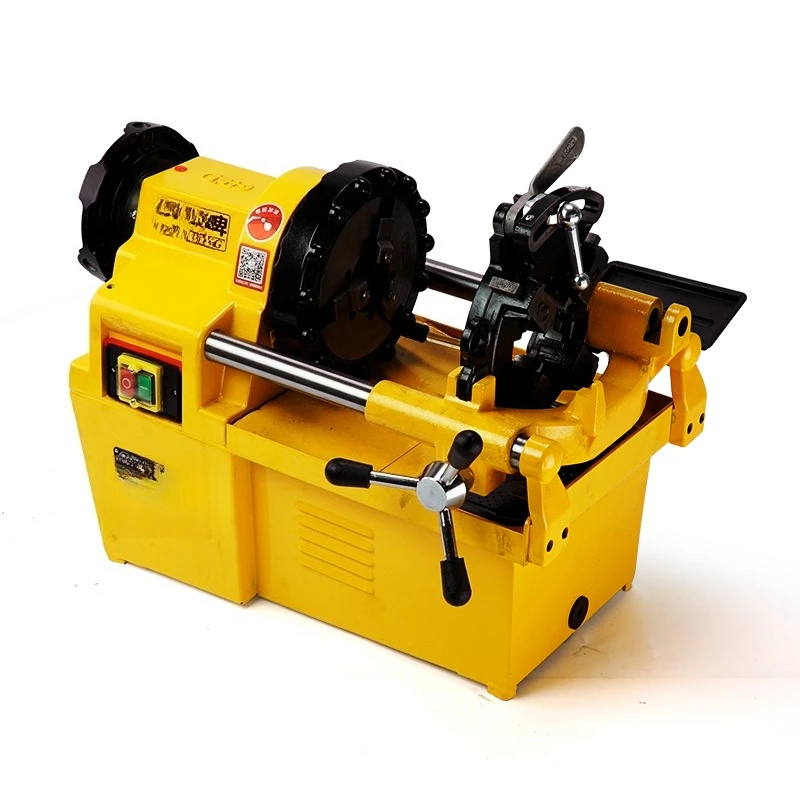 Electric Threading Machine Round Steel Screw Stranding Machine M10-33 Round Steel Bar Opening Machine 220V