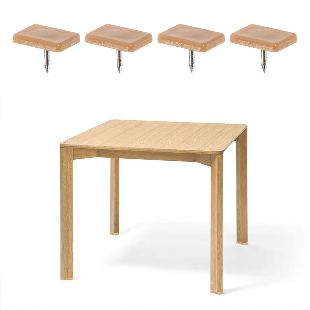 30Pcs Plastic Drawer Glides Slides Tack-on Furniture Leg Sliders for Dressers Cabinets Tables Noise Reduction Heavy Duty Smooth