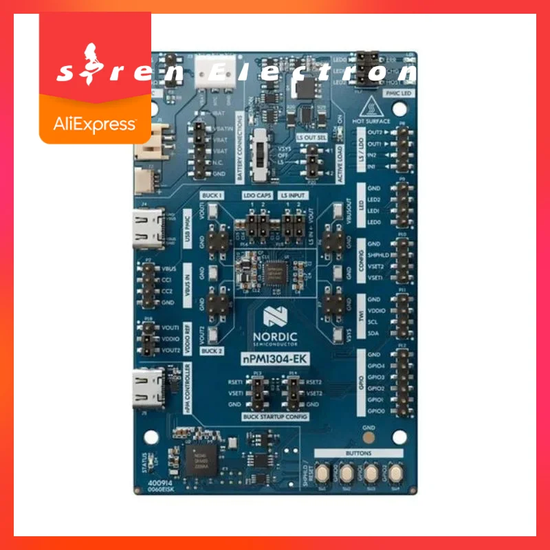 NPM1304-EK Evaluation kit for the NPM1304 Power Management IC (PMIC)