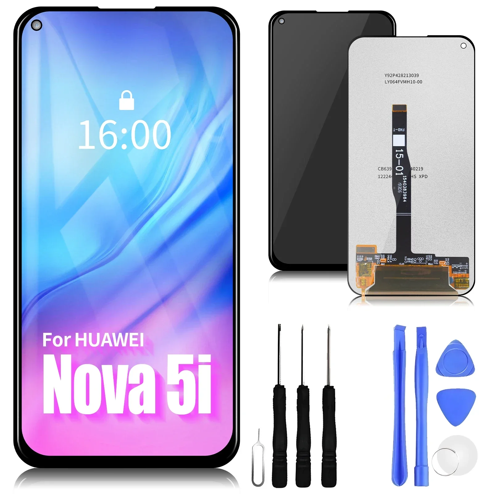 

6.4" For Huawei Nova 5I 7I Nova 6SE GLK-LX1 GLK-LX2 GLK-LX3 LCD Display Touch Screen Digitizer Assembly For P40 Lite Replacement