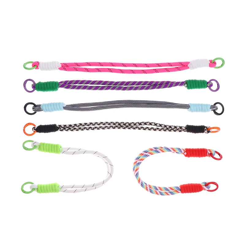 Braided Phone Case Lanyard Keychain Rope Strap Water Bottle Anti-fall Lanyard Anti-lost Keyring Backpack Charm Decor Lanyard