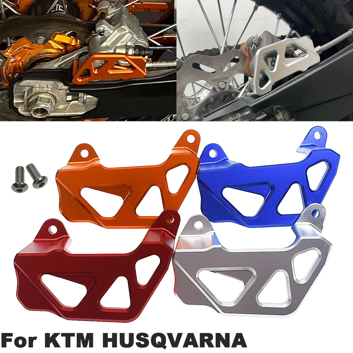 

Motorcycle CNC 20mm Rear Brake Disc Protective Guard Cover For KTM EXC EXCF SX SXF XC XCF XCW 125 250 300 350 450 2004-2023 2022
