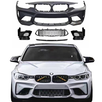 Car bumpers F30 PP bumpers for  3 series 2012 2013 2014 2015 2016 2017 2018 F30 F35 upgrade M3C model