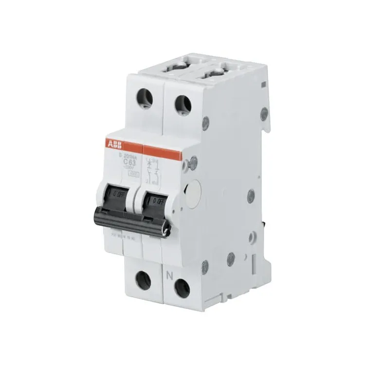 

2025 ABB Air Switch Protector Миниатюрный автоматический выключатель S202-K10 10115613 Новый оригинальный 2P