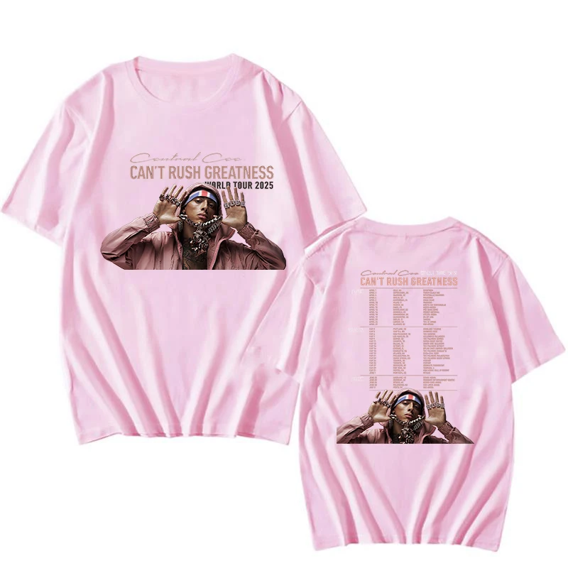 Central CEE Album Can't Rush Greatness World Tour T-shirt Cotton