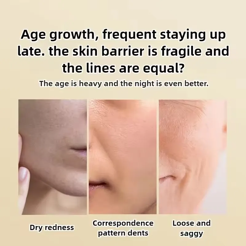 Type III Collagen Essence Moisturizing Firming Anti-Wrinkle Fade Fine Line Tightness Essence Anti-aging Smoothing Face Skin Care