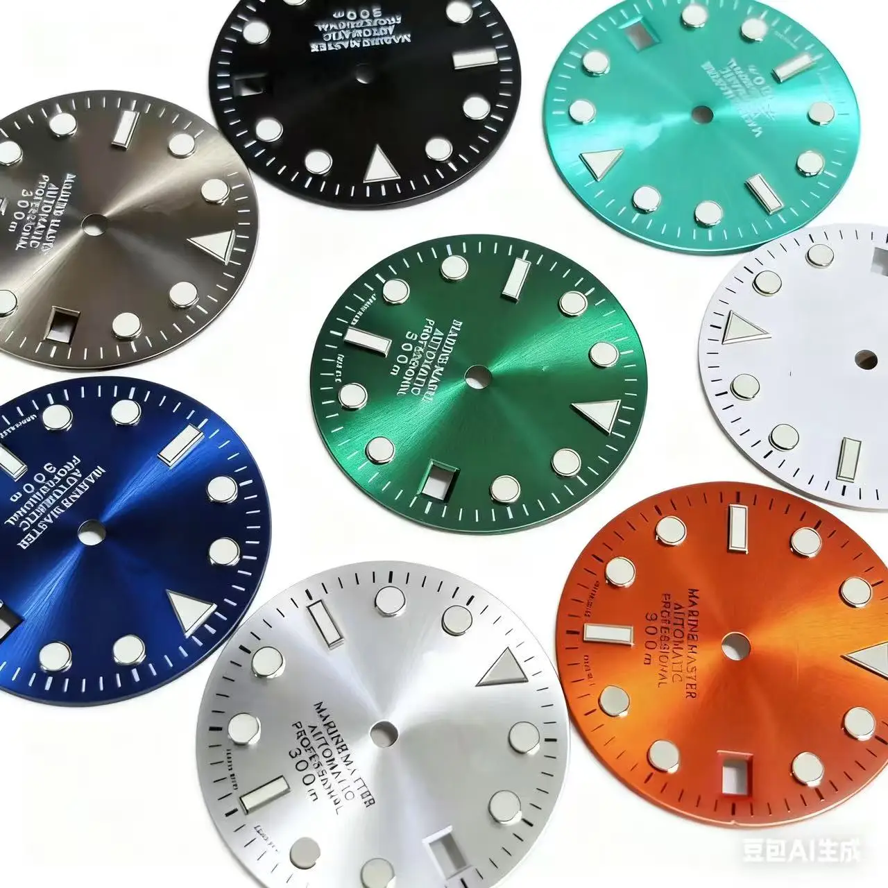 28.5mm new model compatible with NH35/NH36 movement blue night light mechanical watch dial modification accessories