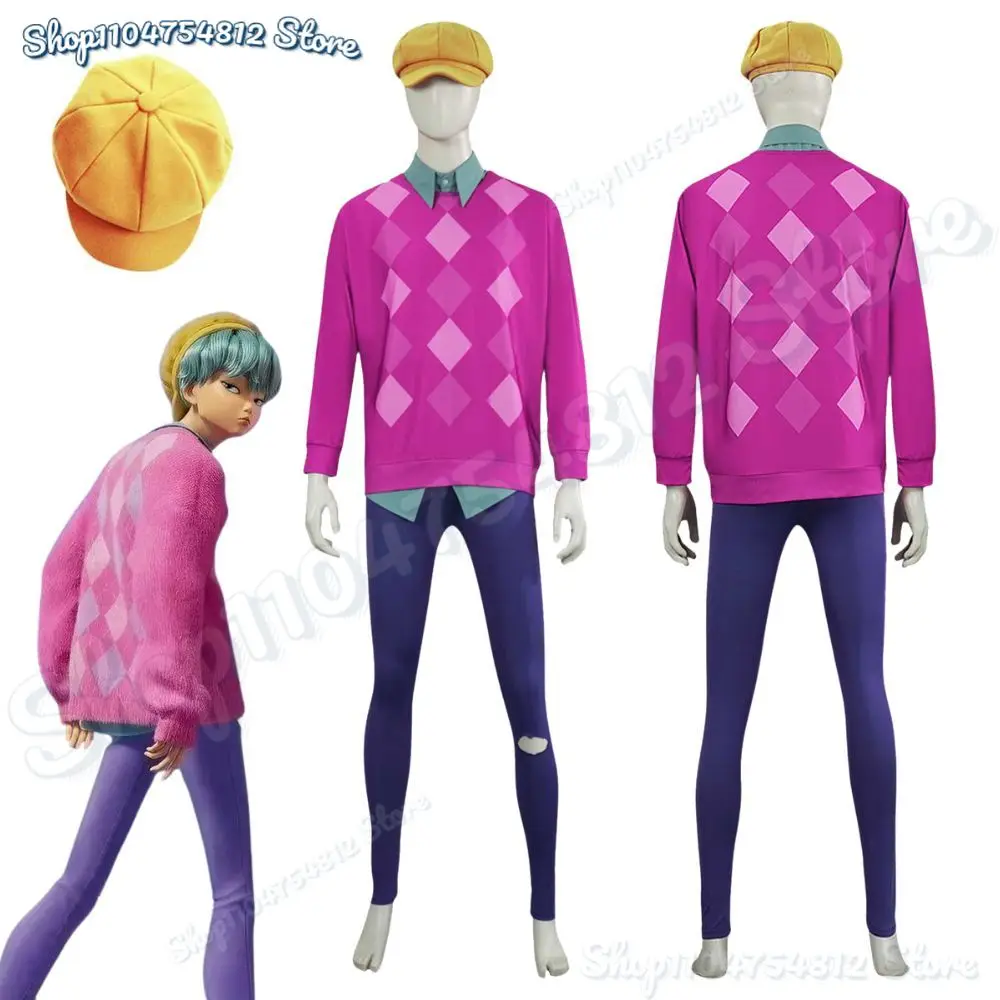 

2026 New Saja Boys Bobby Baby Top Hat Pants Halloween Carnival Party Cosplay Costume Full Set Kpop Demons Hunters Roleplay Suit