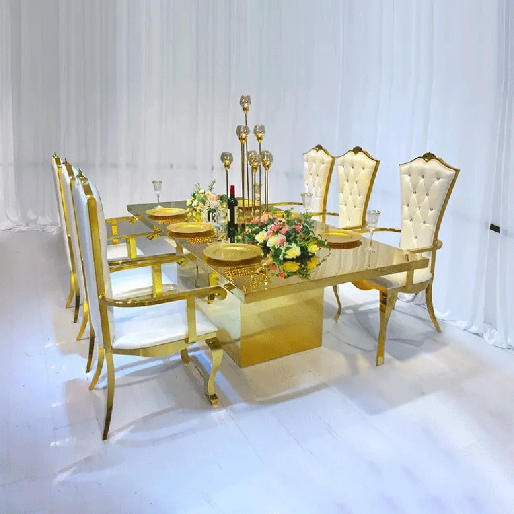 Wedding furniture high quality nordic furniture dining table designs