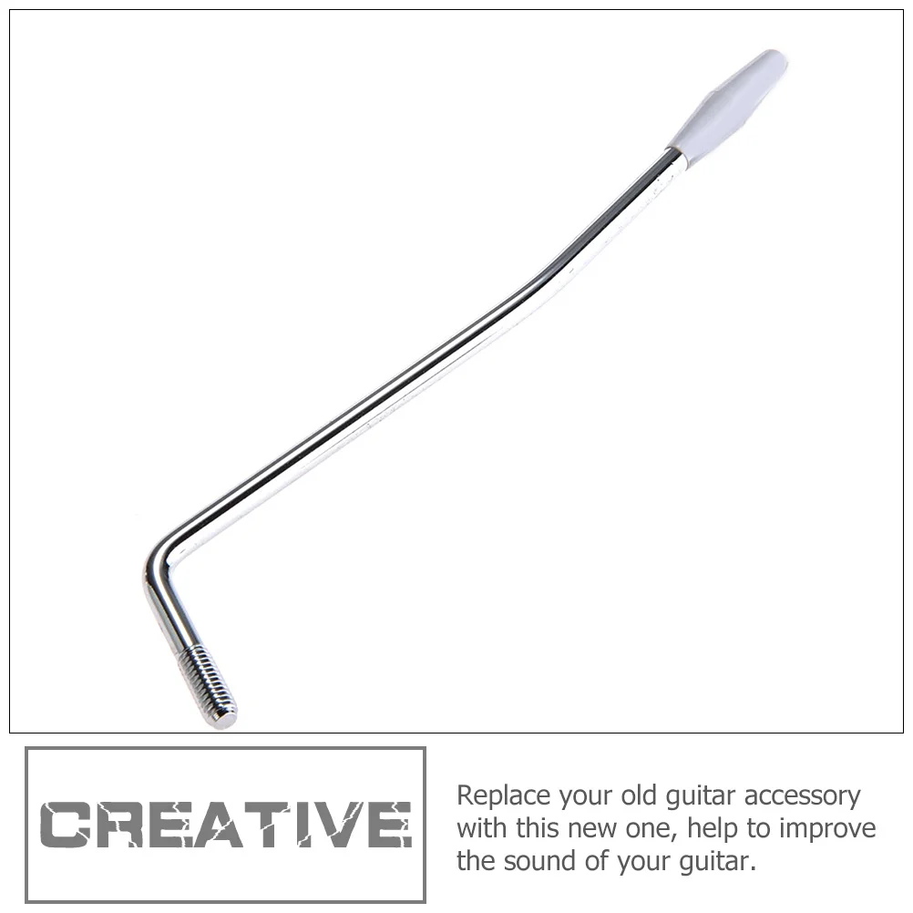 

1Set Electric Guitar Tremolo Arm Metal Whammy Bar Durable Guitar Accessory Practical Vibrato Arm Replacement