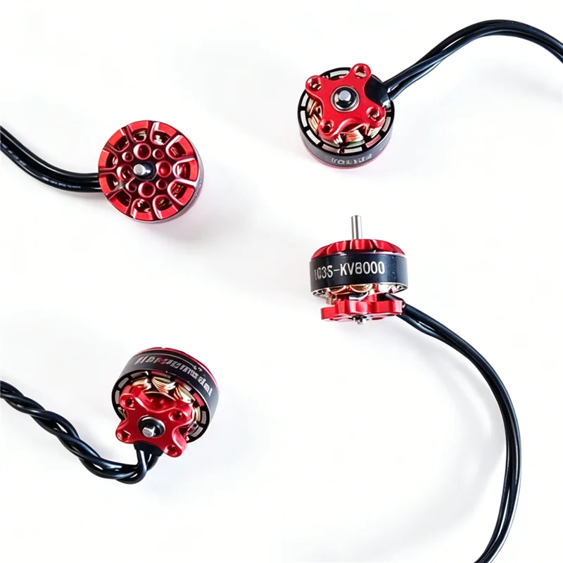Happymodel 4pcs EX1103 KV11000 (3 trous) / EX1103S KV7000/8000 (4 trous) Moteur pour drones Mobula & Toothpick