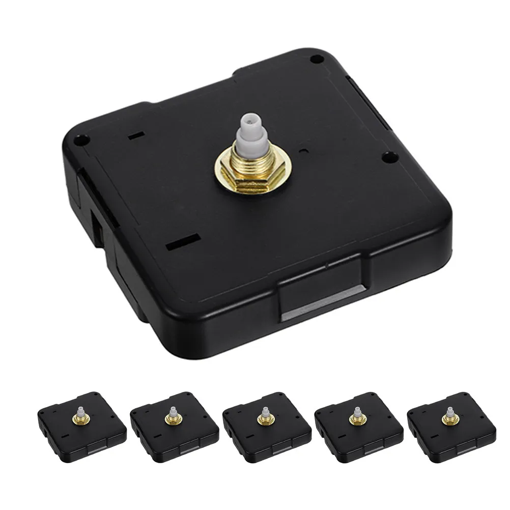 6Pcs Quartz Clock Movement Silent DIY Wall Clock Mechanism Replacement Repair Kit Accurate Timekeeping Parts Watch Parts DIY