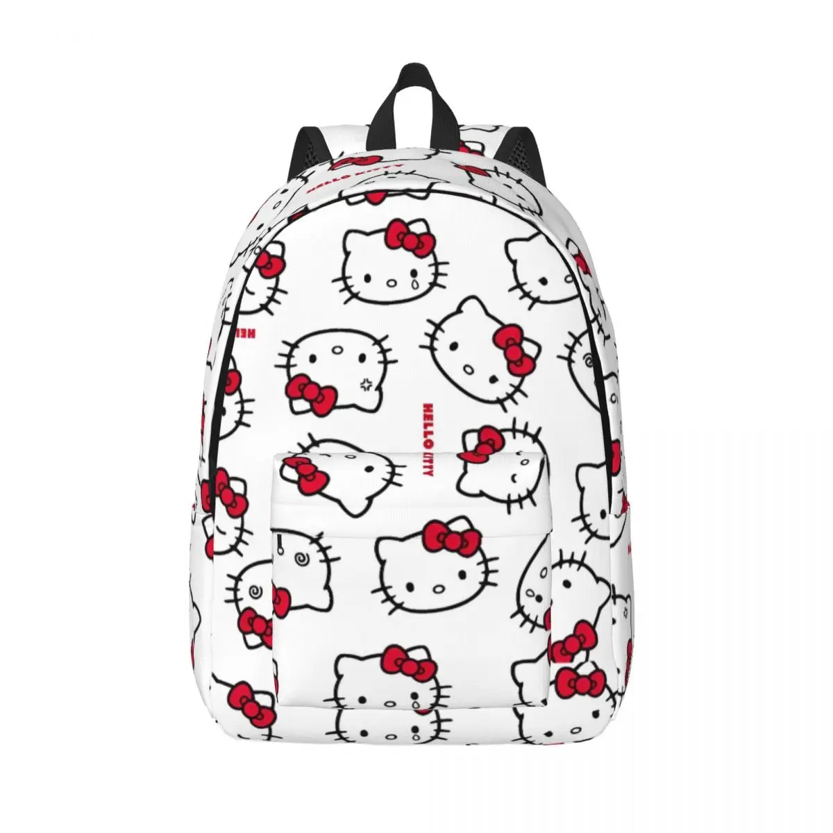 

Рюкзак с рисунком «Hello Kitty» для школьников средней школы, сумки для книг, рюкзак для подростков, пеший туризм