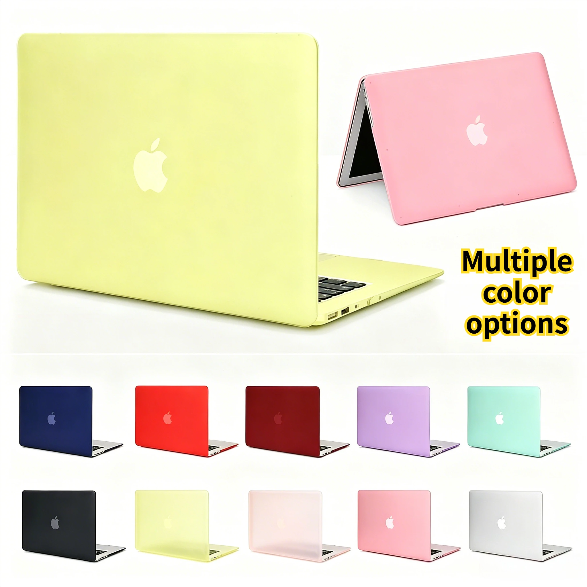 Simple BusinessTranslucent Laptop Case for Apple Macbook Neo 13inch A3404 for A18 Pro Frosted Hard Anit-Drop Protect Cover Funda