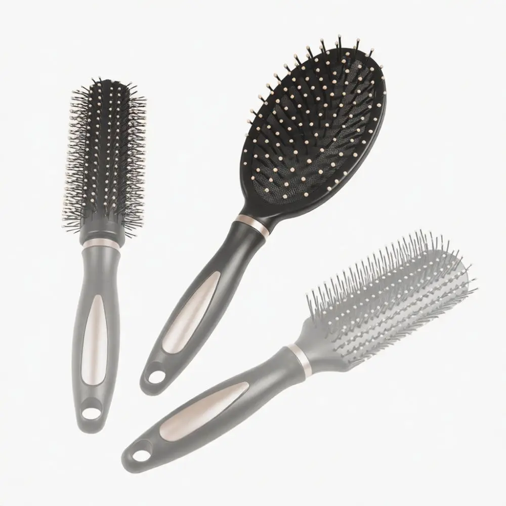 Hair Care Roller Brush Air Cushion Massage Scalp Comb Volumizing Styling Tool Skeleton Vented Brush Professional Hair Tool Kit