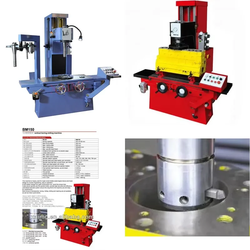HCY B150 and BM150 Series Engine Cylinder Boring Machine for Industry