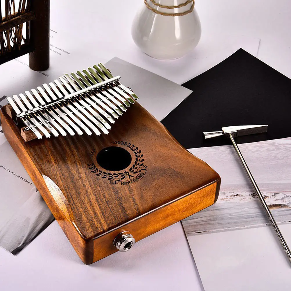 

3Pcs Kalimba Tuning Hammer Exquisite Workmanship Nice Texture Long Handle Design Comfortable Grip Percussion Instrument