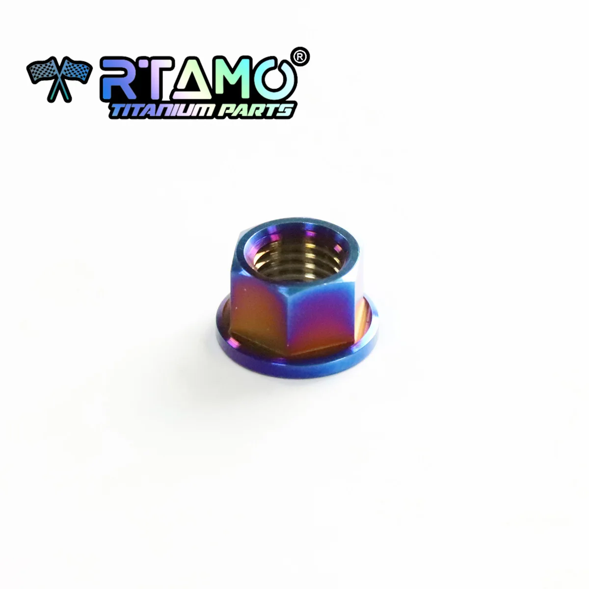 RTAMO Titan-Flanschmutter M5 M6 M8 M10 M12 M14 für Motorrad Fahrrad Auto Gr5 Mutter (1 Stück)