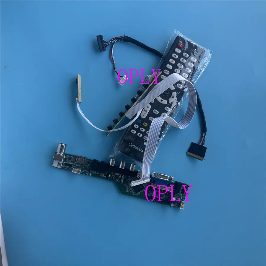 TV Controller board kit Screen monitor for LTN140AT26 N140BGE N140BGE-L22 1366x768 14