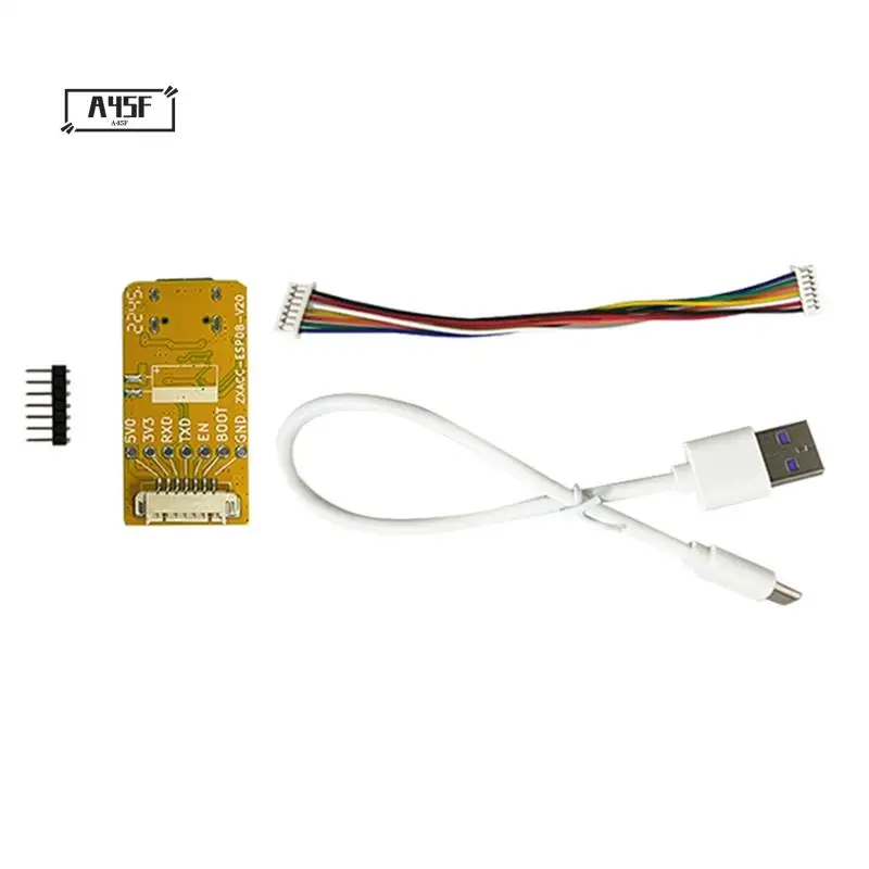 

A45F-7.0-Inch 800X480 LCD Touch Display Screen With RGB Interface ESP32-S3 Module Built-In 16MB SPI Flash & 8MB PSRAM
