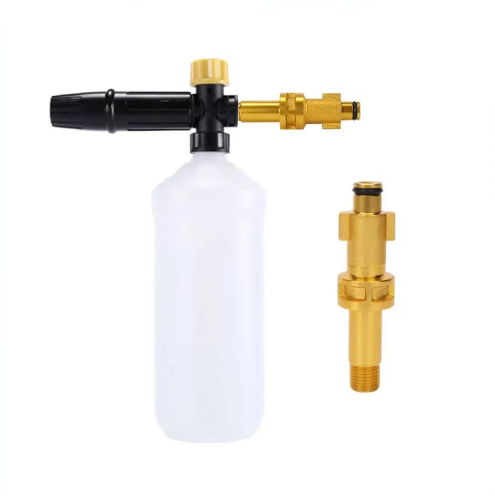 For Xiongwei High Pressure Washer Foam Lance Adjustable Soap Dispenser Car Wash Foam Applicator Cleaning Sprayer Tool Unit