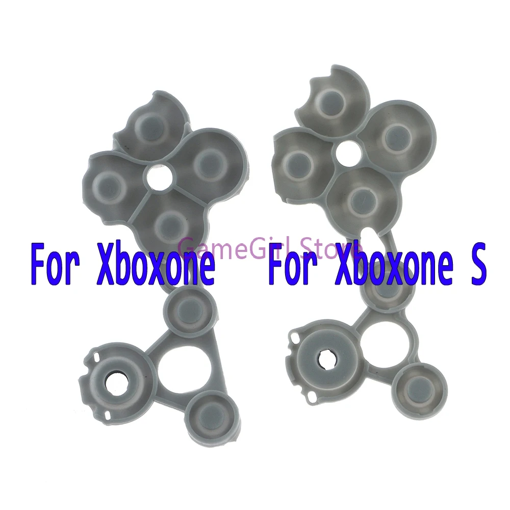 

100pcs Original Grey Silicone Conductive Rubber D-pad Button For XBOXONE Xbox One S Slim Controller Replacement