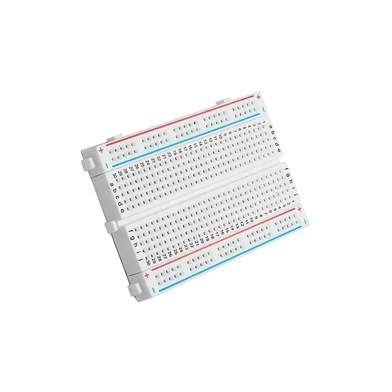 8.5x5.5cm 400 Cravate Points Solderless PCB Breadboard Mini Universal Test Protoboard DIY Bread Board pour Bus Test Circuit Board